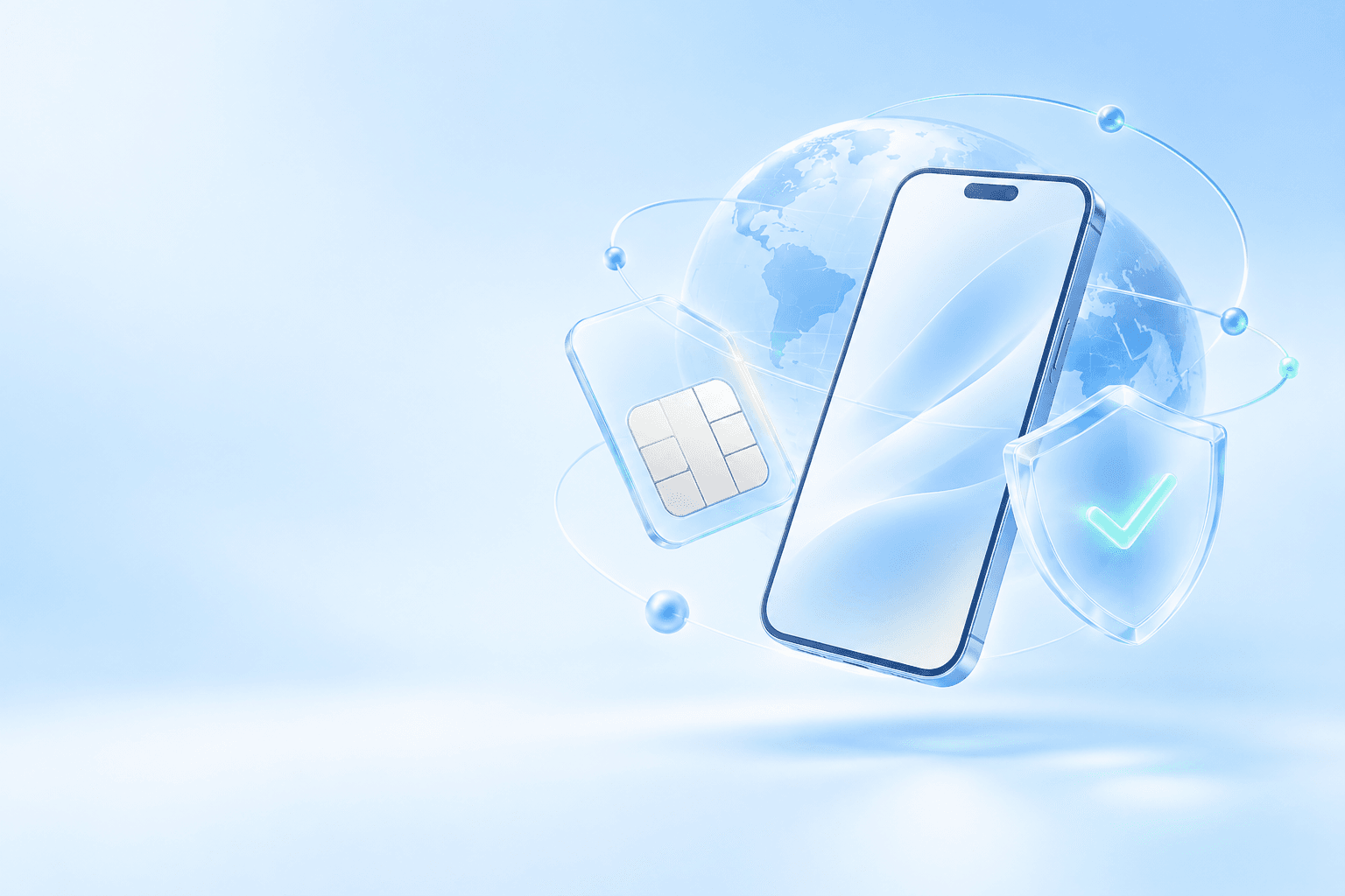 Secure global phone number